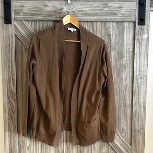 Northern Reflections 100% Cotton Open Front Cardigan – Size Large